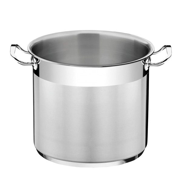 Caldeirão Tramontina Professional em Aço Inox Fundo Triplo  24 cm 9,6 L