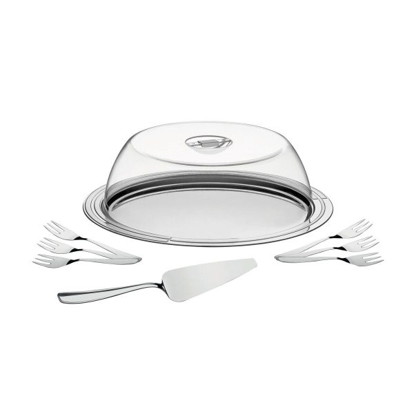 Kit para Torta Tramontina Ciclo em Aço Inox 9 Peças