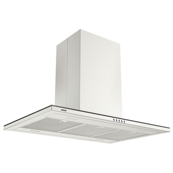 Coifa de Ilha Tramontina Slim Isla 90 em Aço Inox com Acabamento Acetinado 90 cm